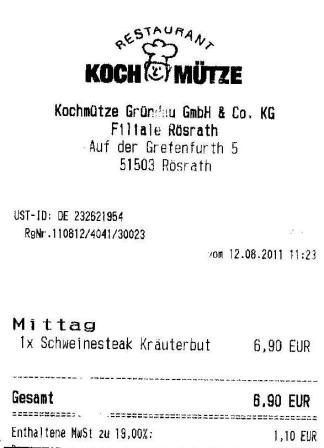 pikr Hffner Kochmtze Restaurant